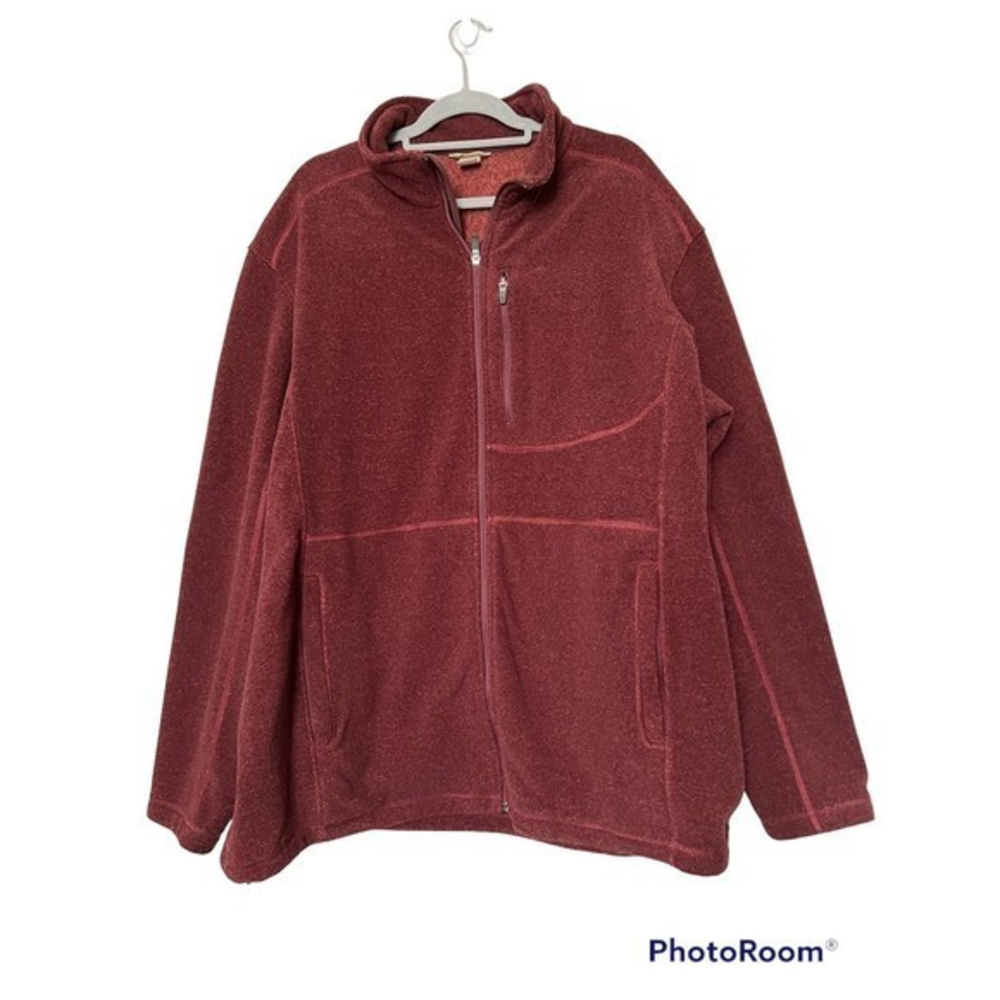 Duluth Trading Co Park‎ Point Full Zip Fleece Jacket size 2XLT